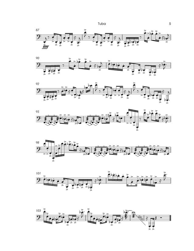 Tubams For Solo Tuba Pdf Pdf