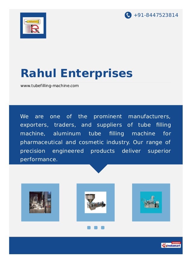 Rahul Enterprises, Ambarnath, Crimping Unit