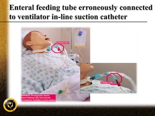 Tube Connection Fail Tube misconnections in critical care | PPT