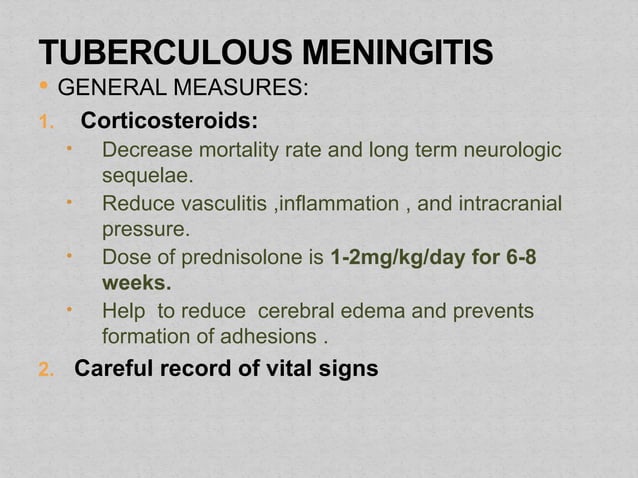 Tubercular meningitis of adult .pptx