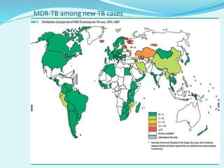 MDR-TB among new TB cases
 