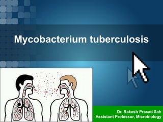 Mycobacterium tuberculosis
Dr. Rakesh Prasad Sah
Assistant Professor, Microbiology
 