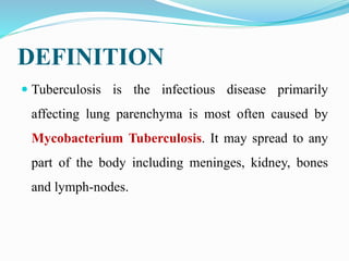 Tuberculosis | PPT