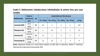 Lineamientos técnicos para la prevención de Tuberculosis. San Salvador 2024
 