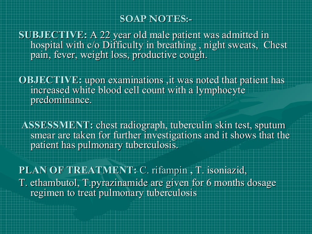 case study on Tuberculosis