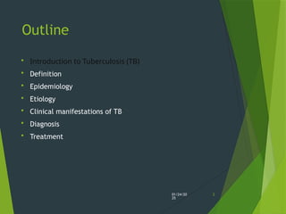 Tuberculosis For HOC1.pptx pulmonary and extrapulmonary | PPTX