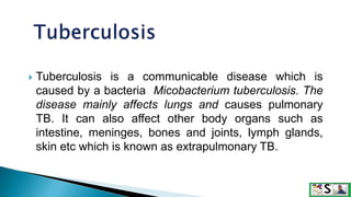 Tuberculosis in english tb | PPT