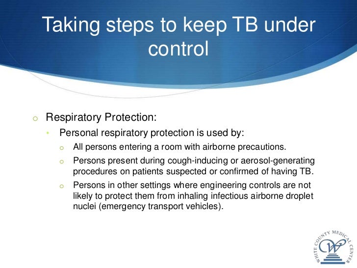 Tuberculosis prevention