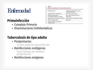 Enfermedad
•
•
•
•
•