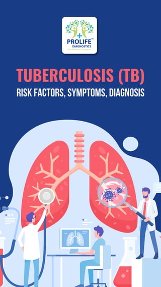 TUBERCULOSIS (TB)
RISK FACTORS, SYMPTOMS, DIAGNOSIS
 