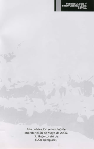 Tuberculosis y paratuberculosis bovina