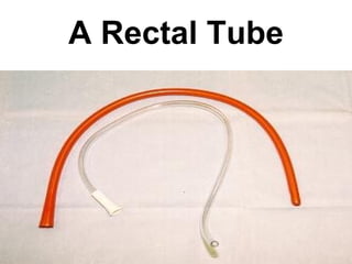 A Rectal Tube 