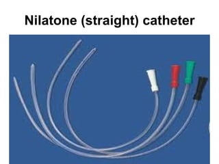 Nilatone (straight) catheter 