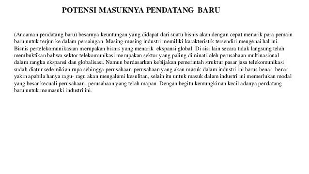 Analisis Manajemen Strategi Pt Telekomunikasi Indonesia Tbk