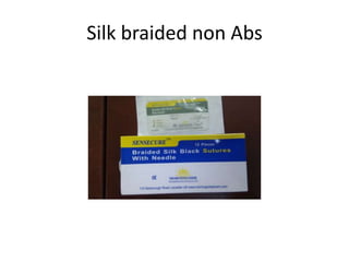 Silk braided non Abs
 
