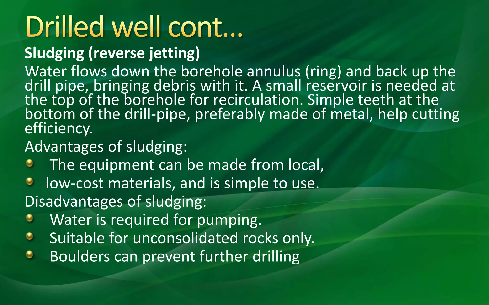 Tube wells and their design | PPTX