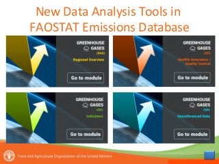 Tubiello FAOSTAT available data and major gaps Nov 11 2014