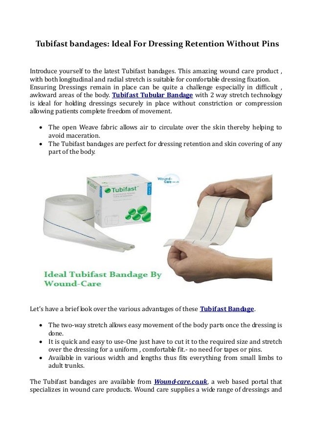 Tubifast Bandage By Wound Care