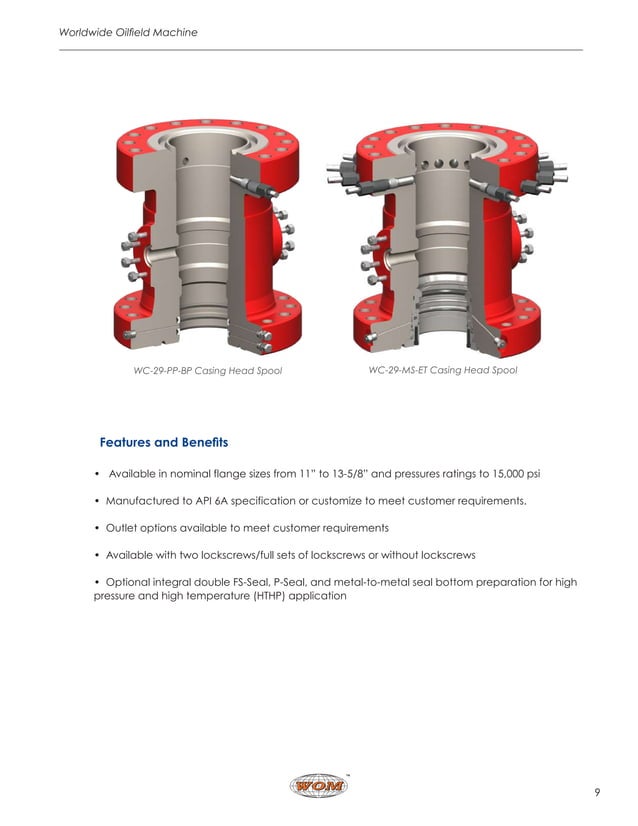 Tubing Hangers, Tubing Hangers Oilfield Equipment WOM Group