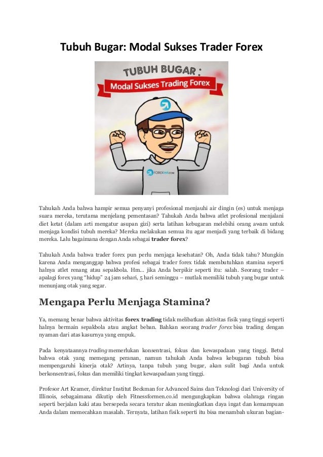 Trader forex sukses