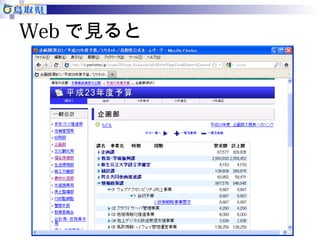 Webで見ると 
 