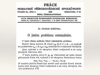 Vít Tuček: Aplikace abstraktní matematiky #blokexpertu