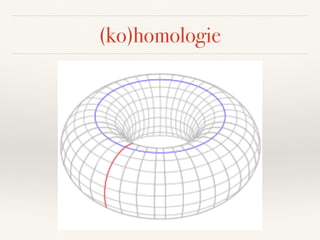 (ko)homologie
 