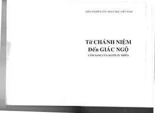 TỪ CHÁNH NIỆM ĐẾN GIÁC NGỘ