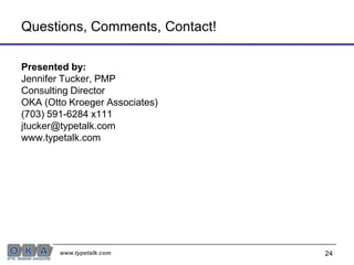 I – Conduct team meetings to share updates and do cross-project problem solving. 
