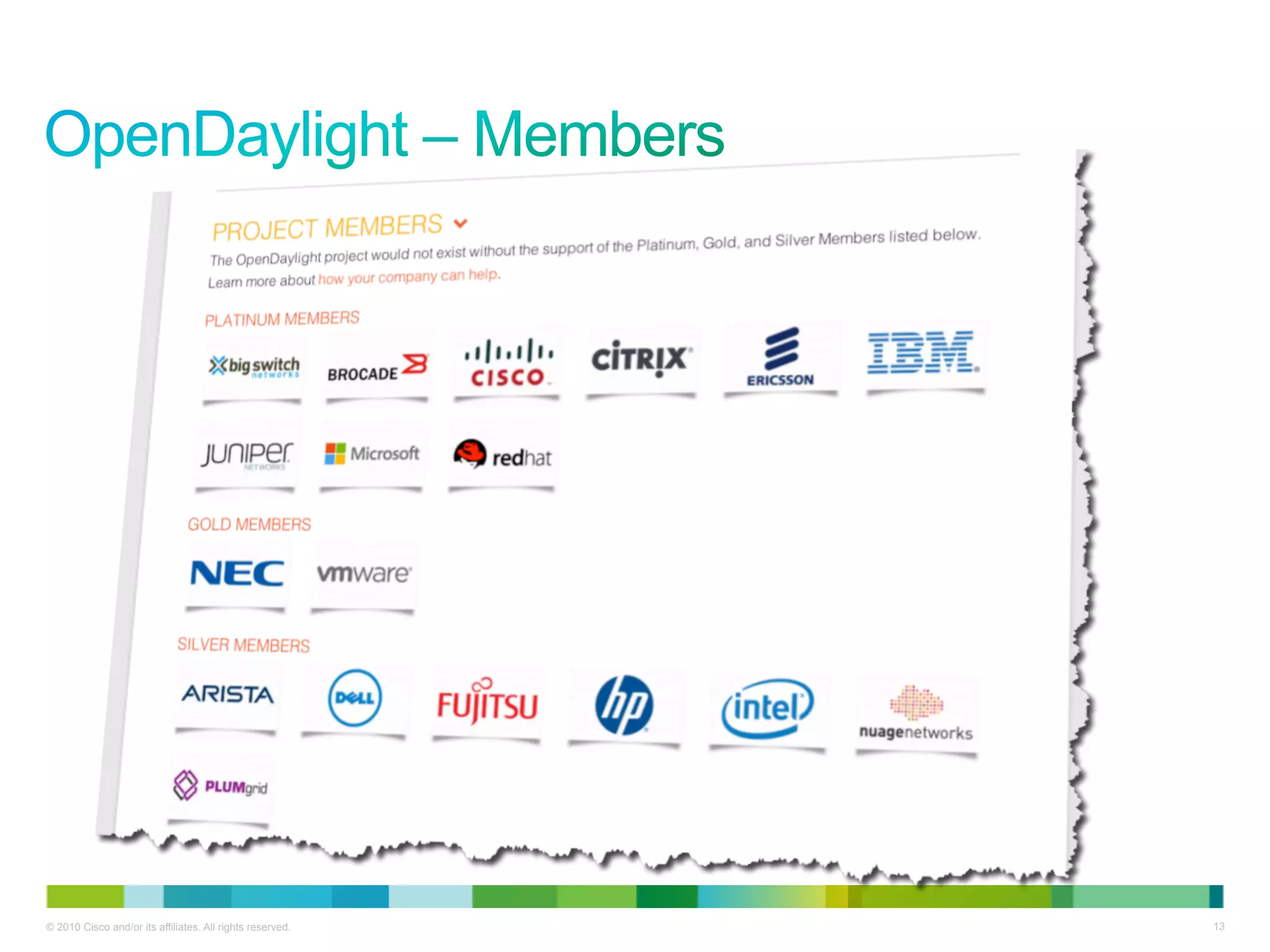 © 2010 Cisco and/or its affiliates. All rights reserved.   13
 