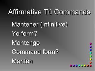 Tu commands | PPT