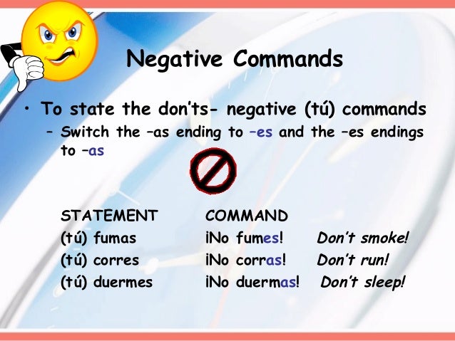 tu commands