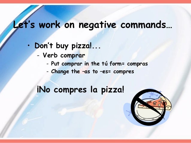 affirmative tu commands