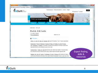 Expert finding, skills & resources 