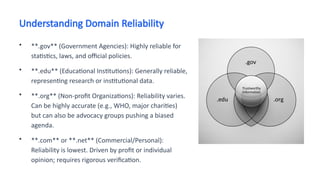 Source Reliability Governance Mastering Critical Evaluation: Assessing Relevance, Accuracy, and ...