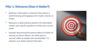 Relevance Examples Mastering Critical Evaluation: Assessing Relevance, Accuracy, and ...