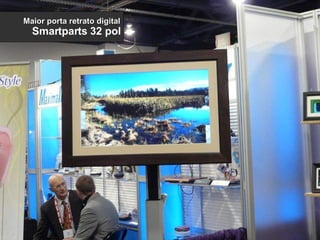 Maior porta retrato digital Smartparts 32 pol 