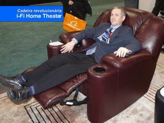 Cadeira revolucionária i-Fi Home Theater 