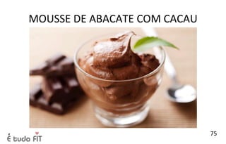 MOUSSE DE ABACATE COM CACAU
75
 