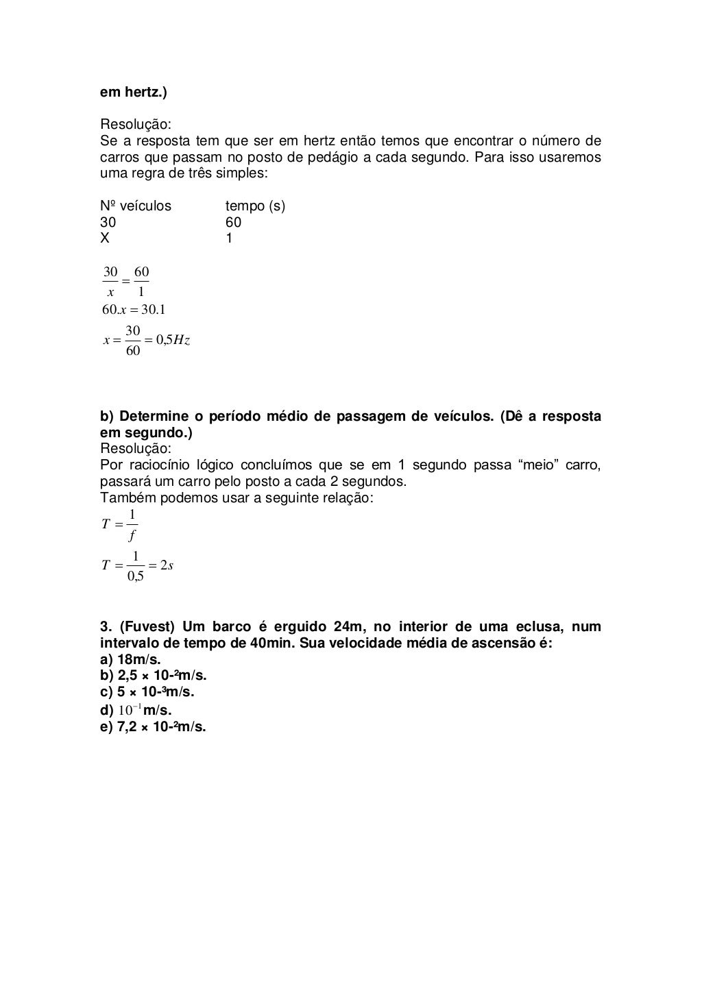 Tudo é física cinemática - velocidade média