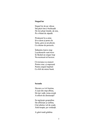 Tudor Arghezi Poezii Tudor Arghezi Poezii