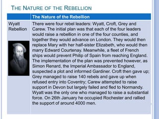 The Nature of the Rebellion