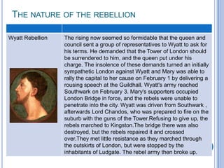 The nature of the rebellion