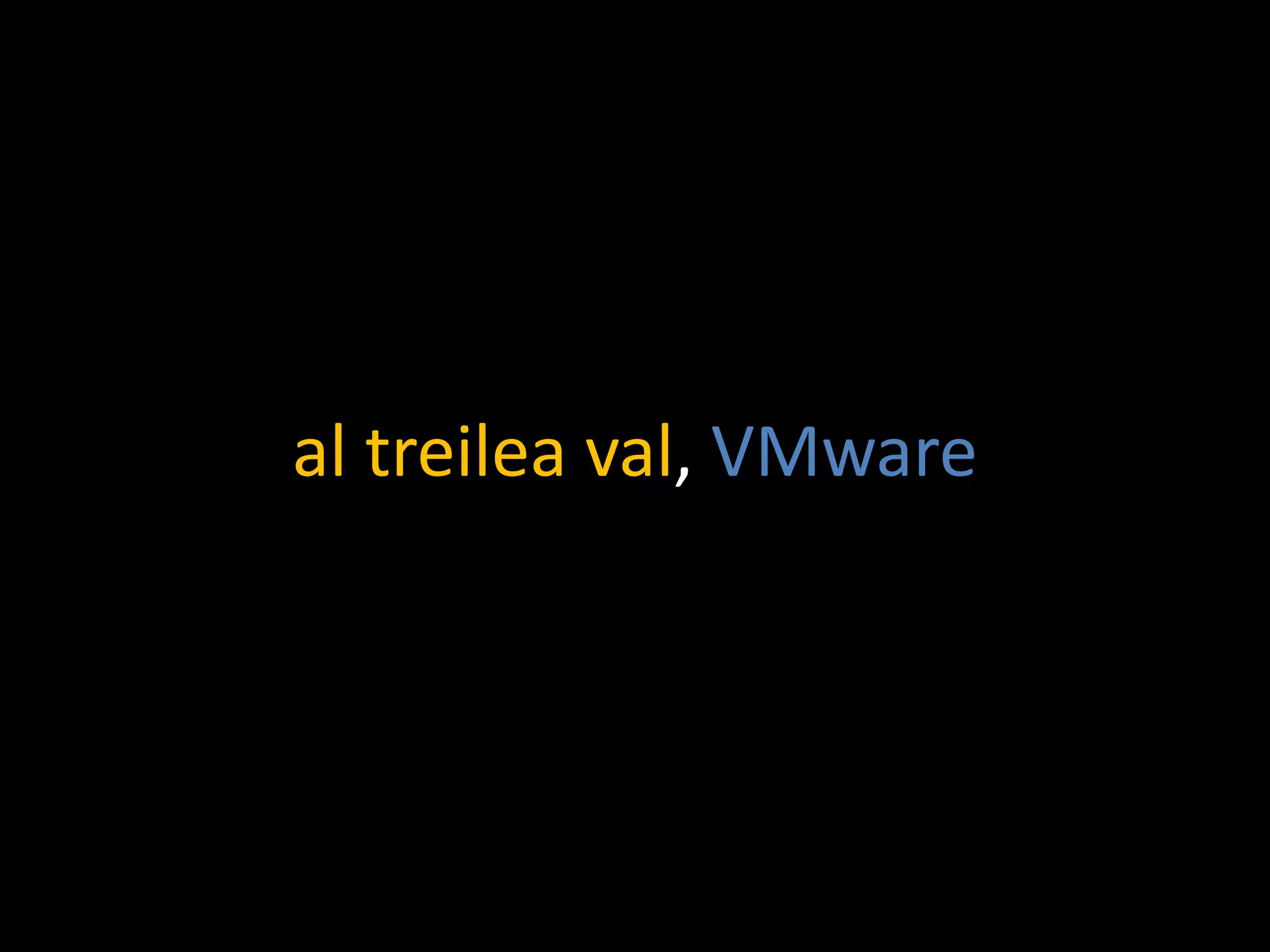 Virtualizare si SCVMM2008