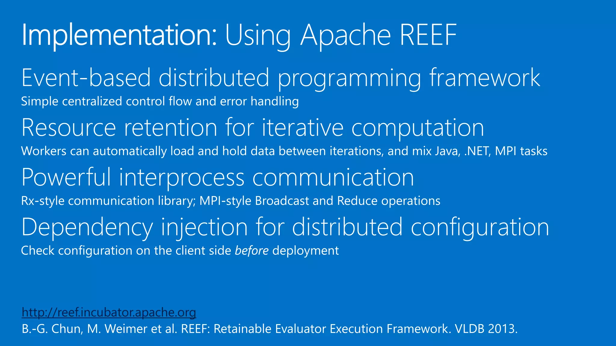 http://reef.incubator.apache.org 