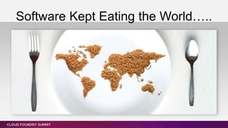 Software Kept Eating the World…..
 