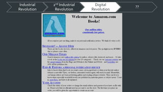 Industrial
Revolution
2nd Industrial
Revolution
Digital
Revolution
??
 