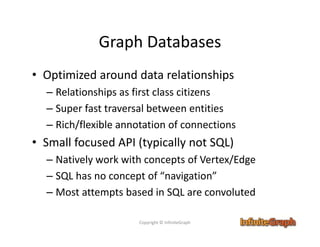 Introduction to InfiniteGraph, the Distributed and Scalable Graph ...