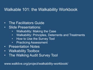 Walkability Guide Core Principles of Walkable Places and Lessons Learned in Fostering ...