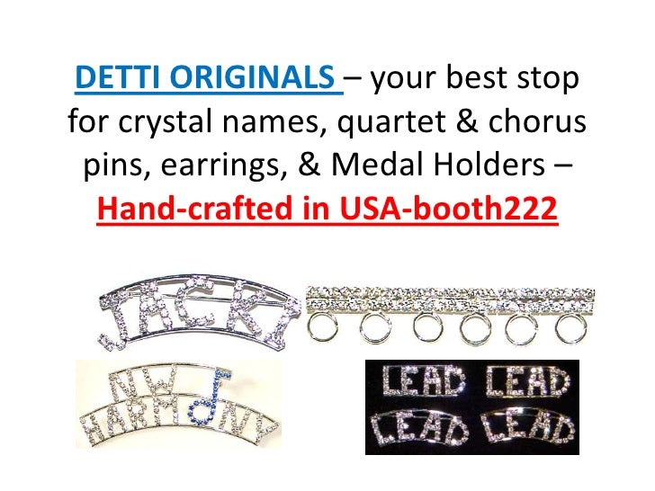Detti Originals Personalized Rhinestone Diana Name Pin